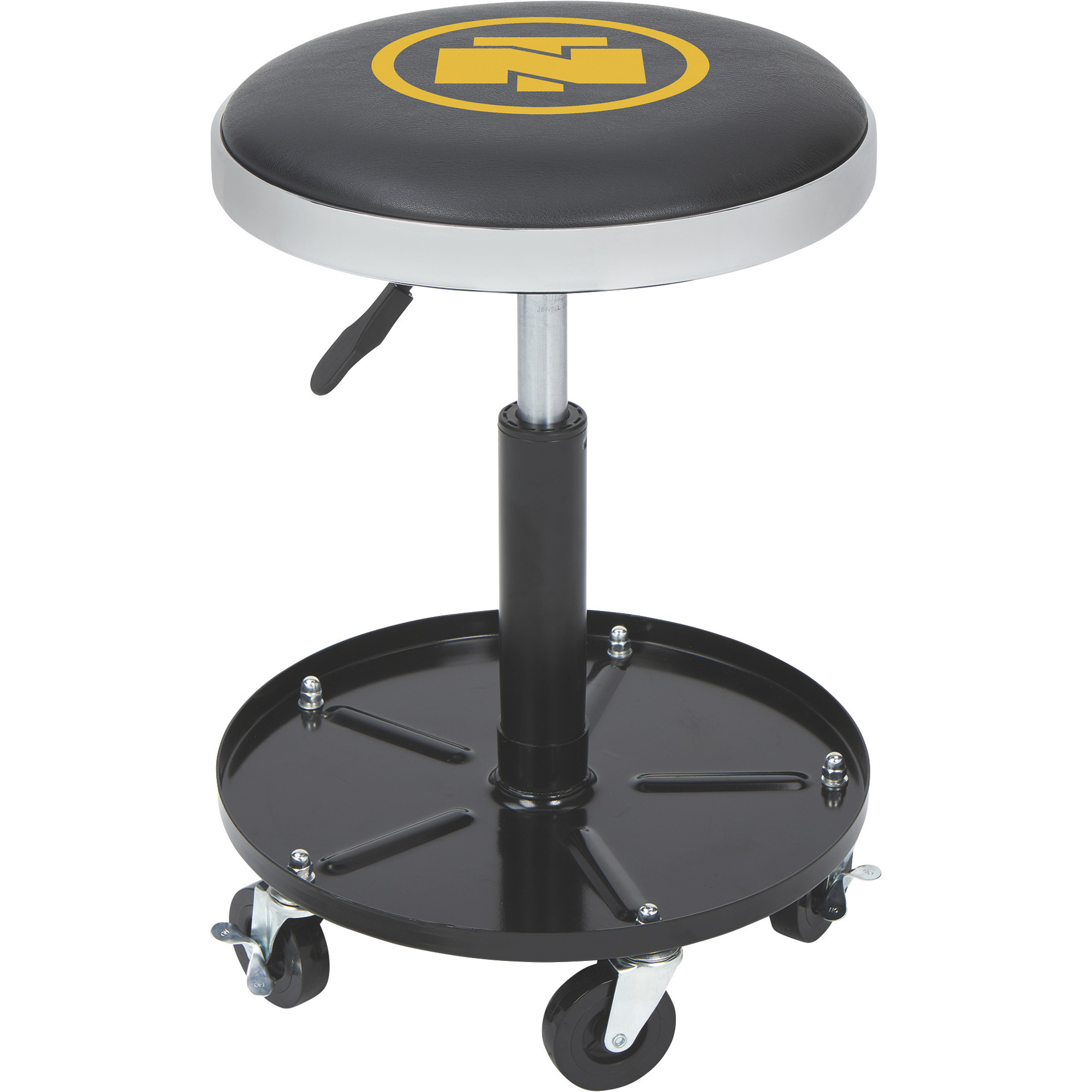 Northern Tool + Equipment Pneumatic Roller Seat with Tool Tray, 400Lb